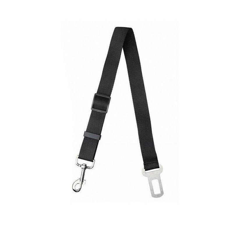 Verstelbaar huisdier harnas kabel voor autoreizen met clipbevestiging nylon bevestigingsriem