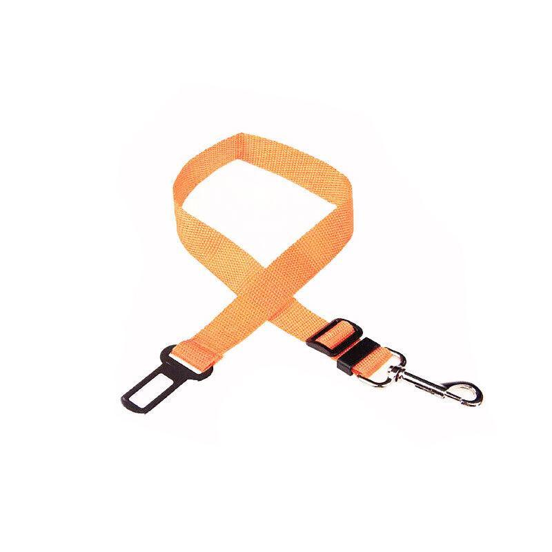 Verstelbaar huisdier harnas kabel voor autoreizen met clipbevestiging nylon bevestigingsriem